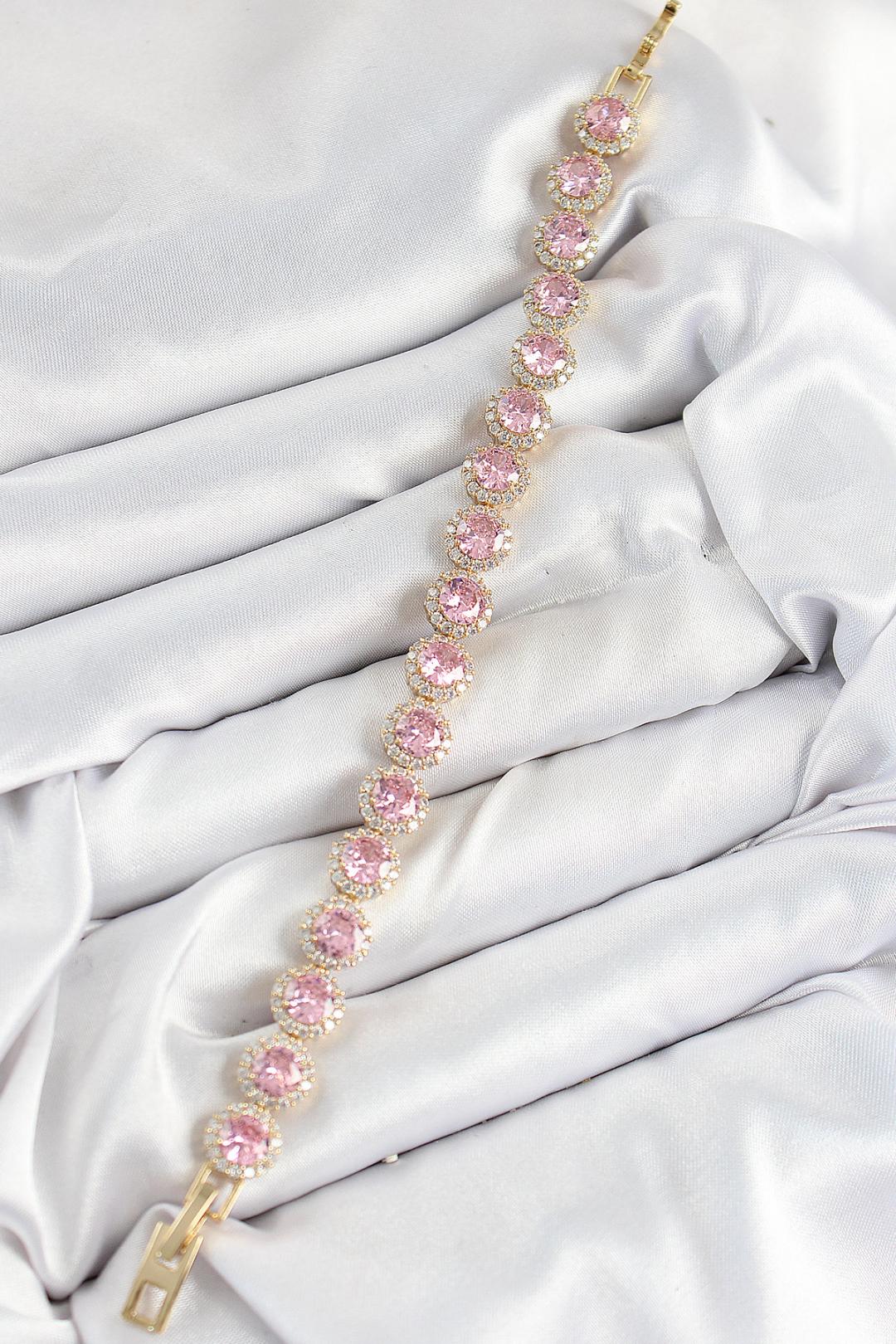 Rosé Crown Altın Bilezik