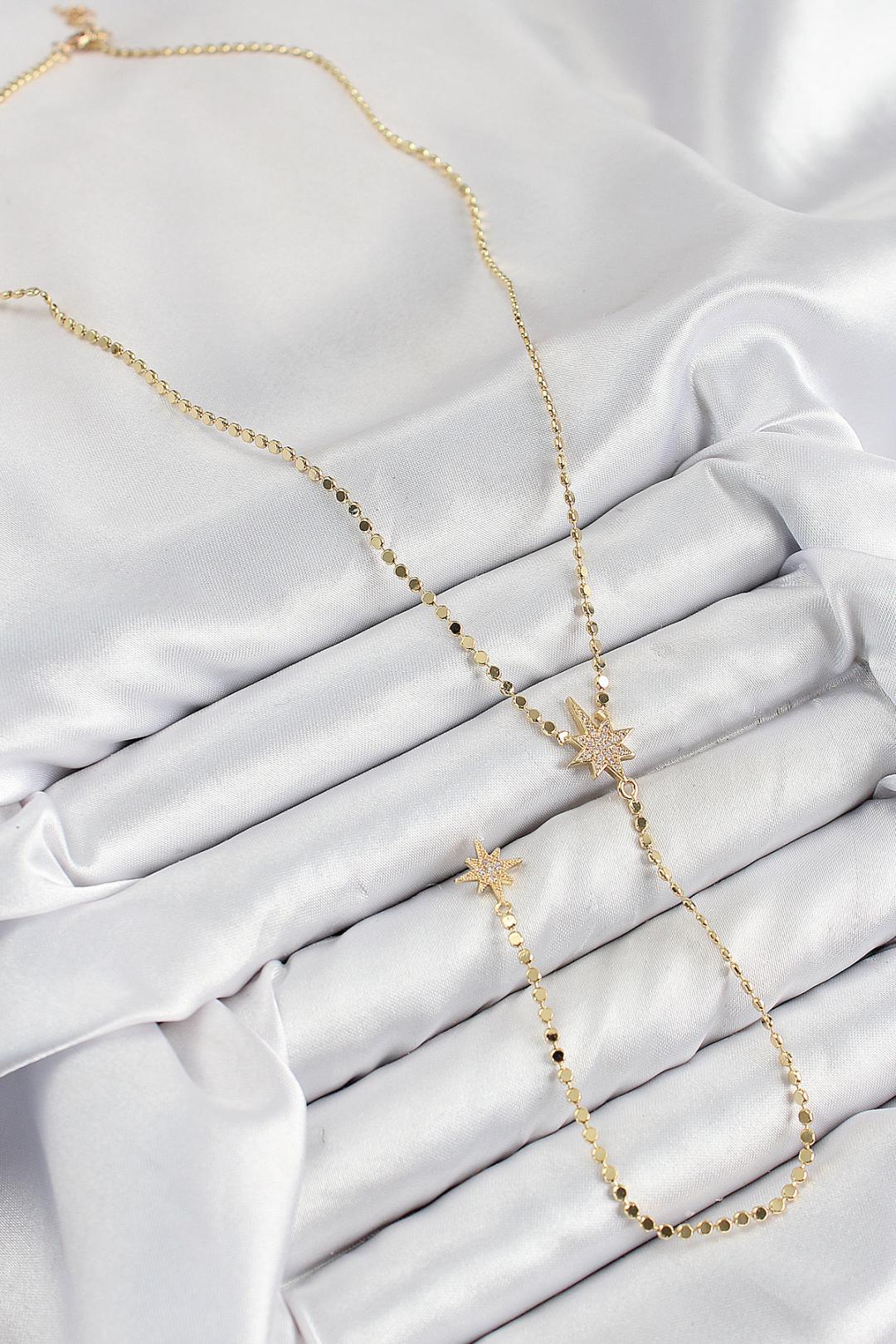 Twilight Stars Altın Kolye