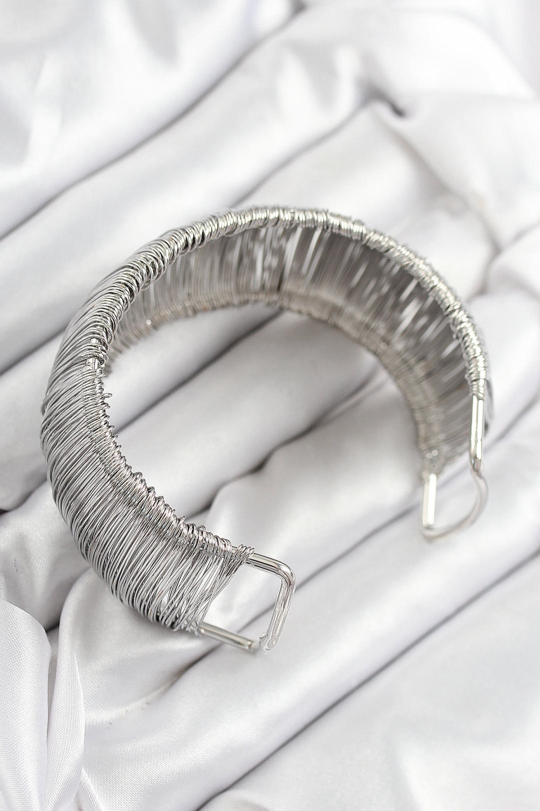 Silver Flow Tel Sarma Bileklik
