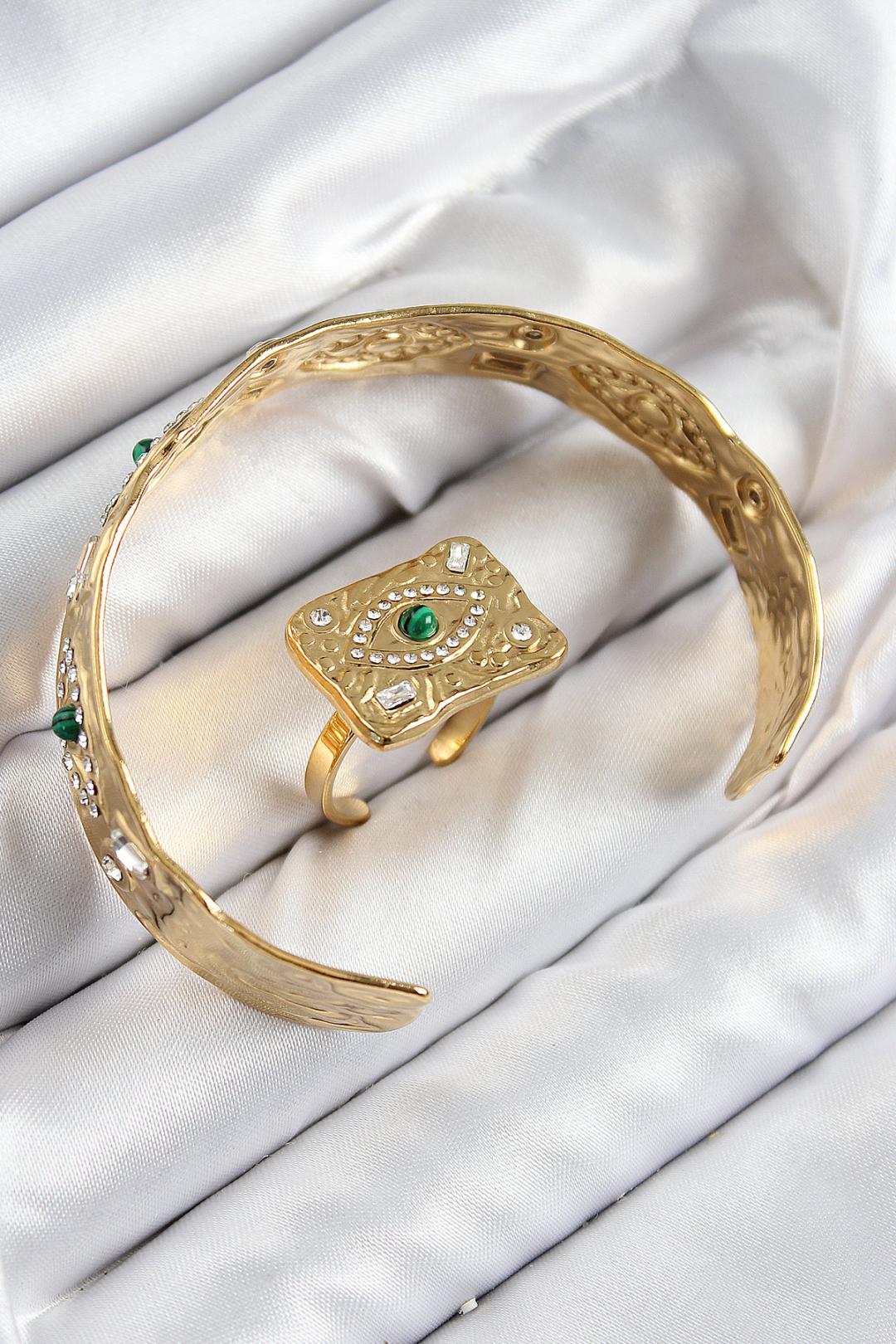 Mystic Eye Altın Set