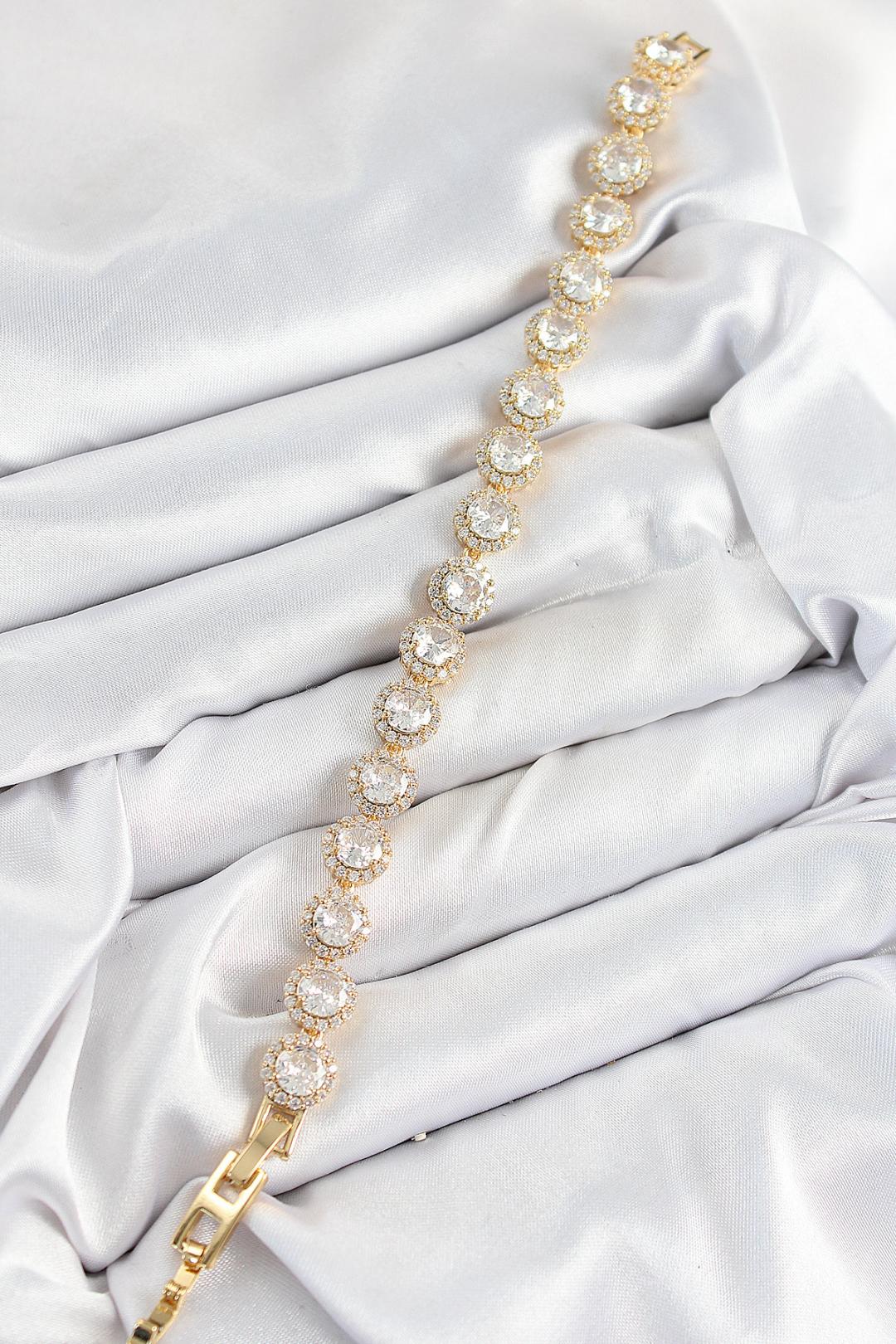 Crown Jewel Altın Bilezik