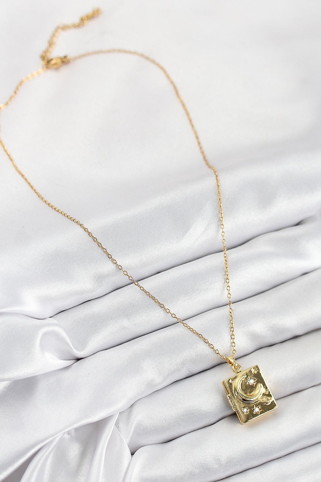 Lunar Tales Altın Kolye