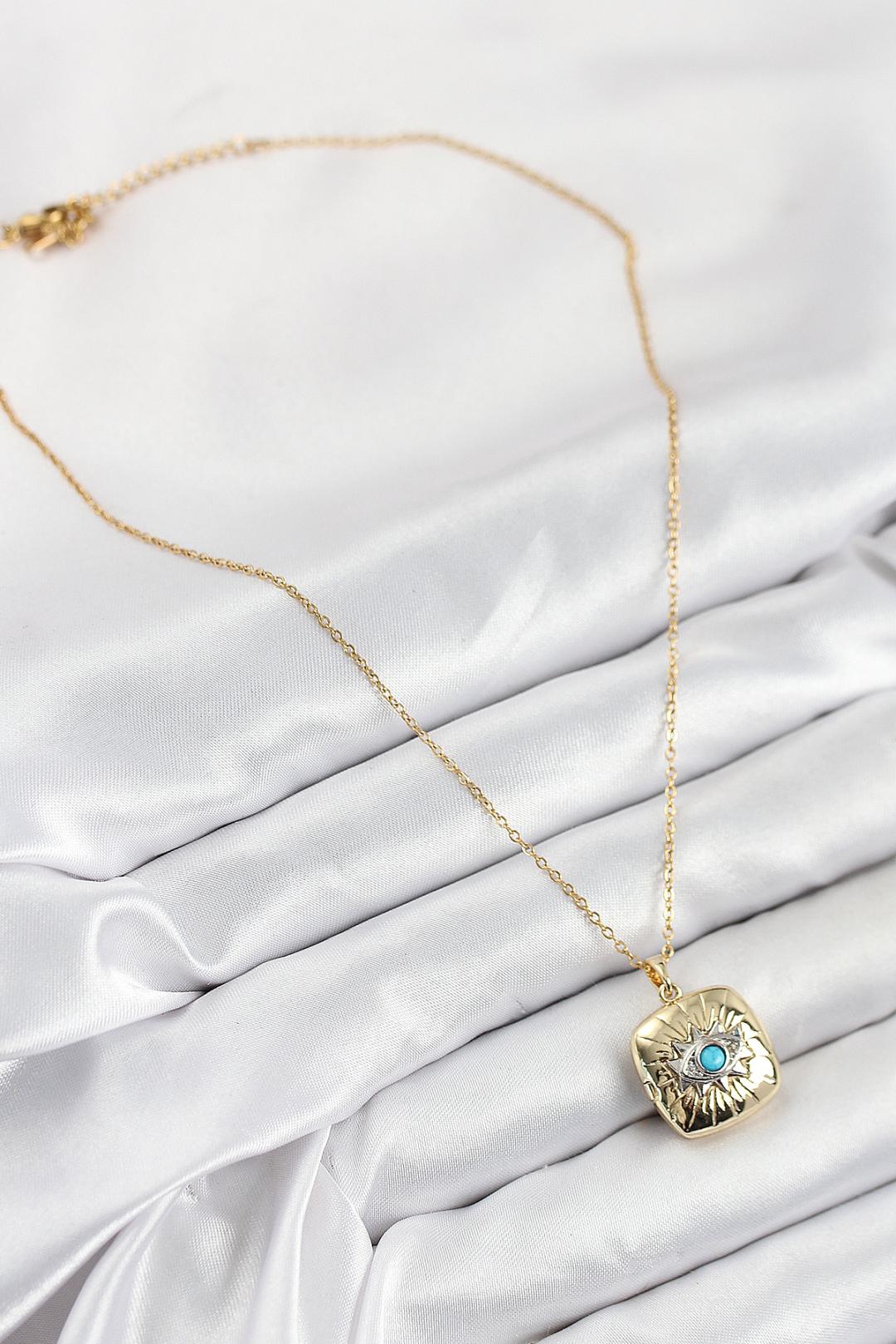 Mystic Eye Altın Kolye