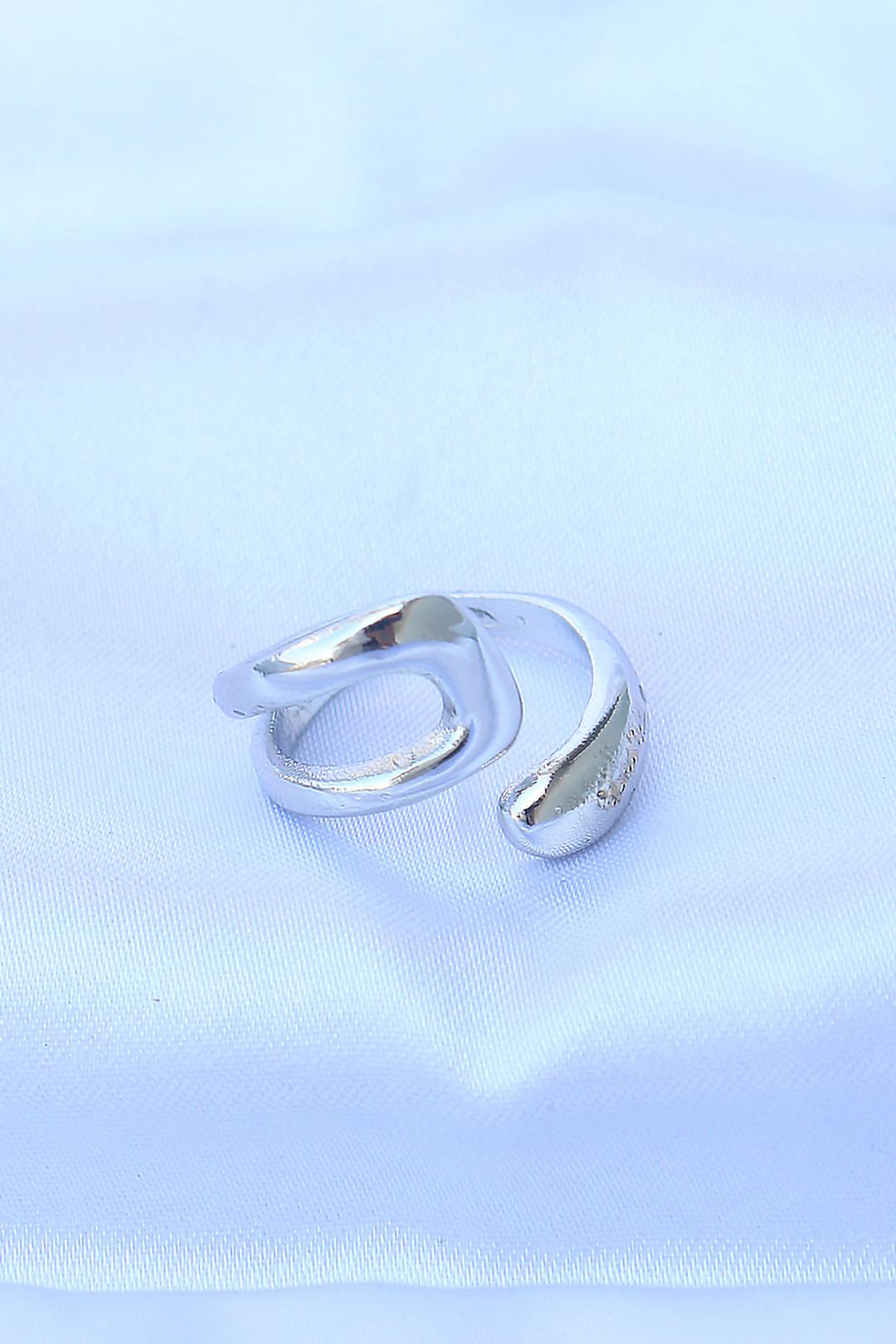 Fluid Silver Yüzük