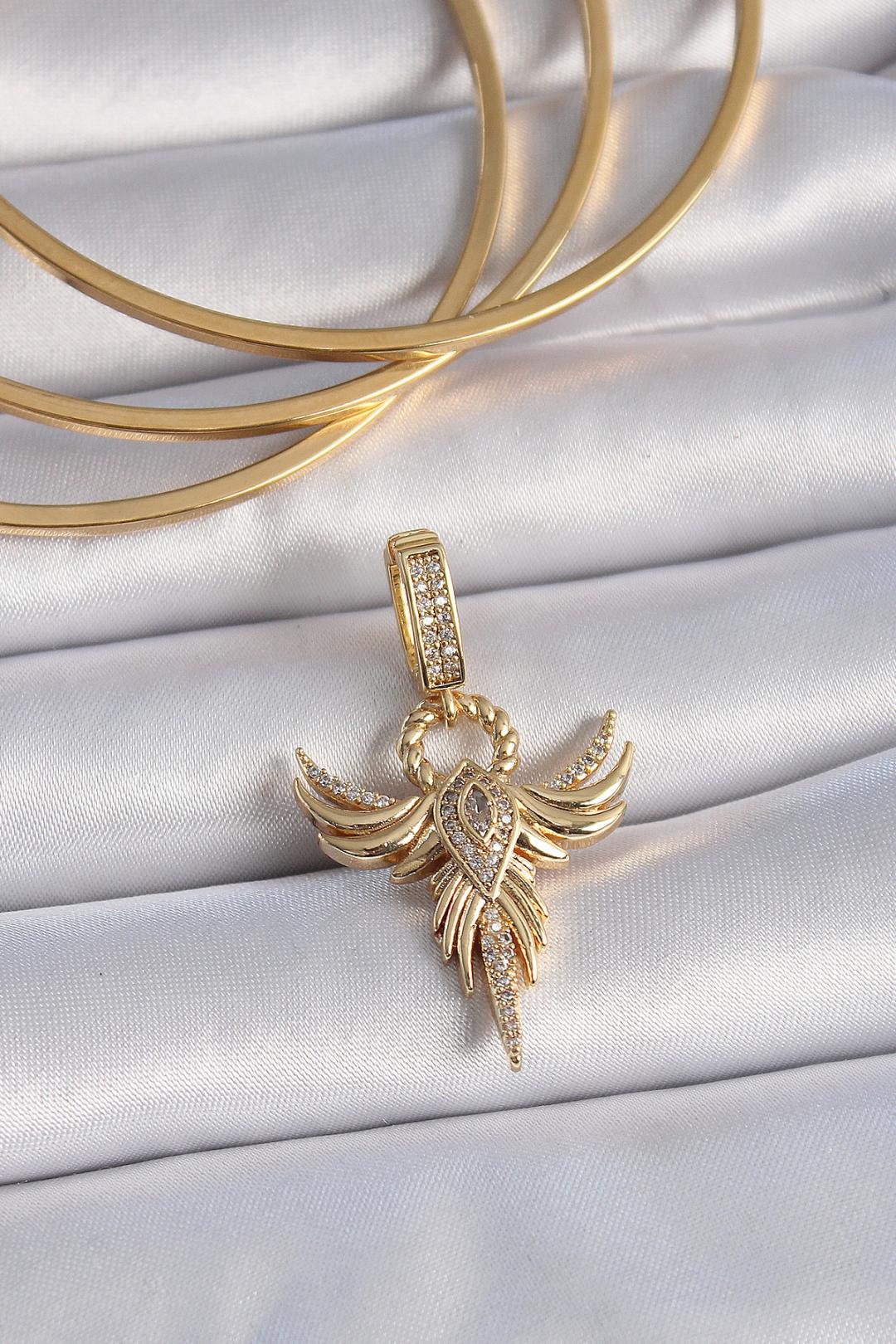 Taşlı Anka Kuşu Ajda Charm