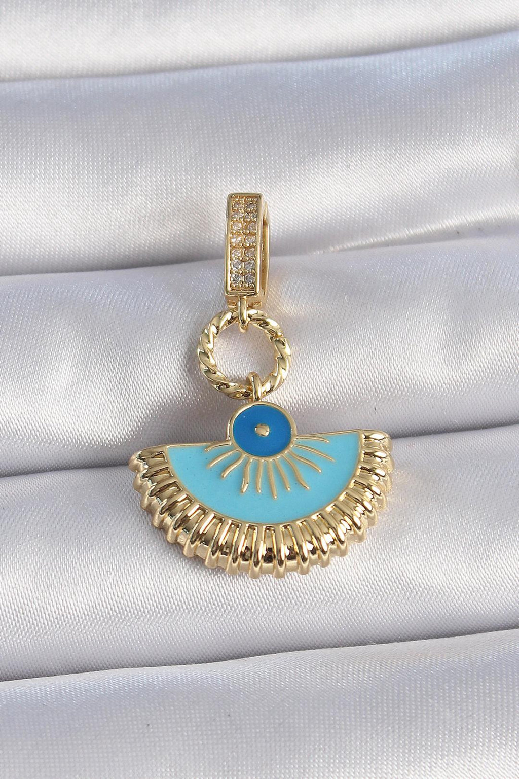 Mavi Yelpaze Ajda Charm