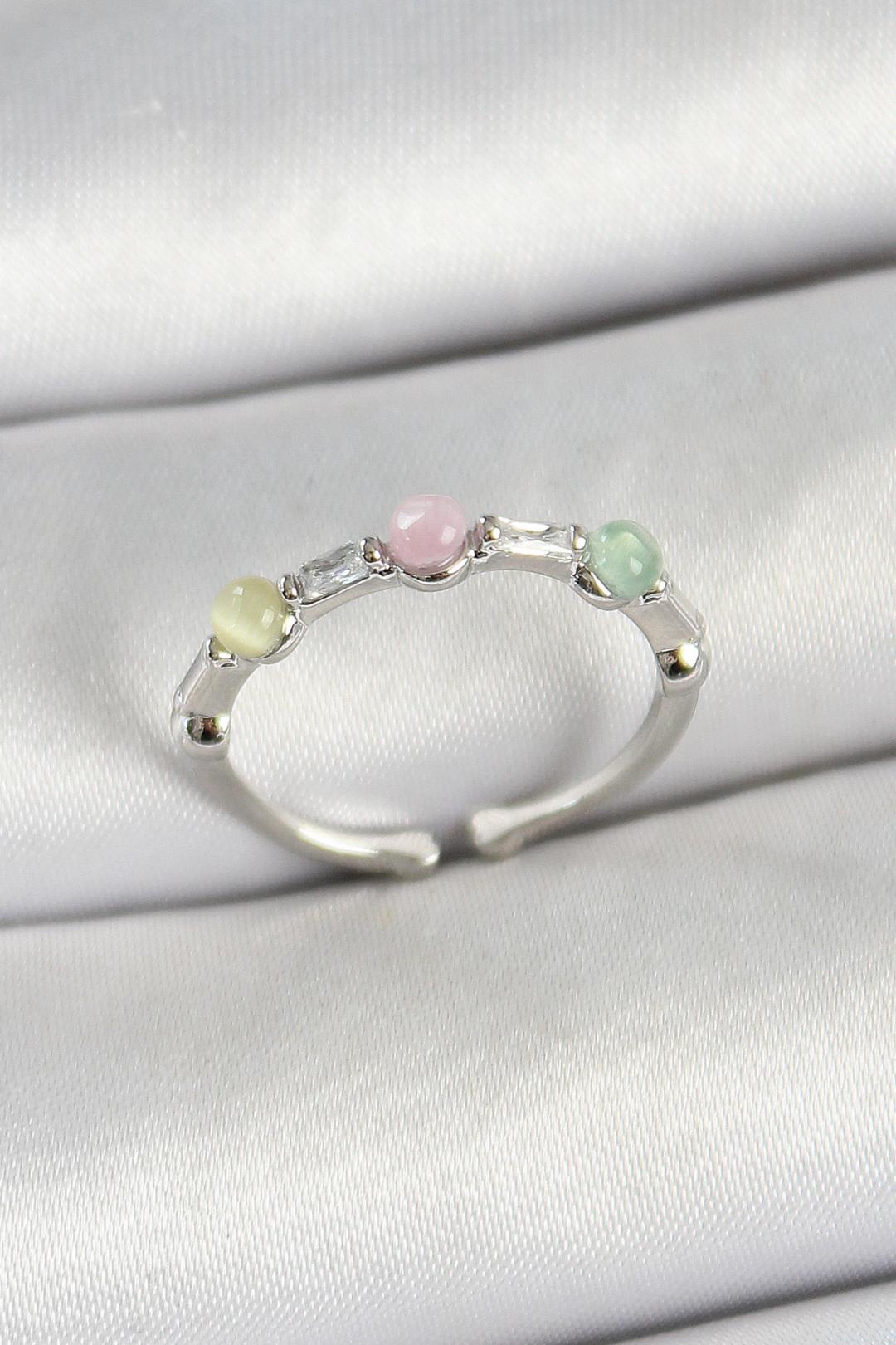 Pastel Harmony Silver Yüzük