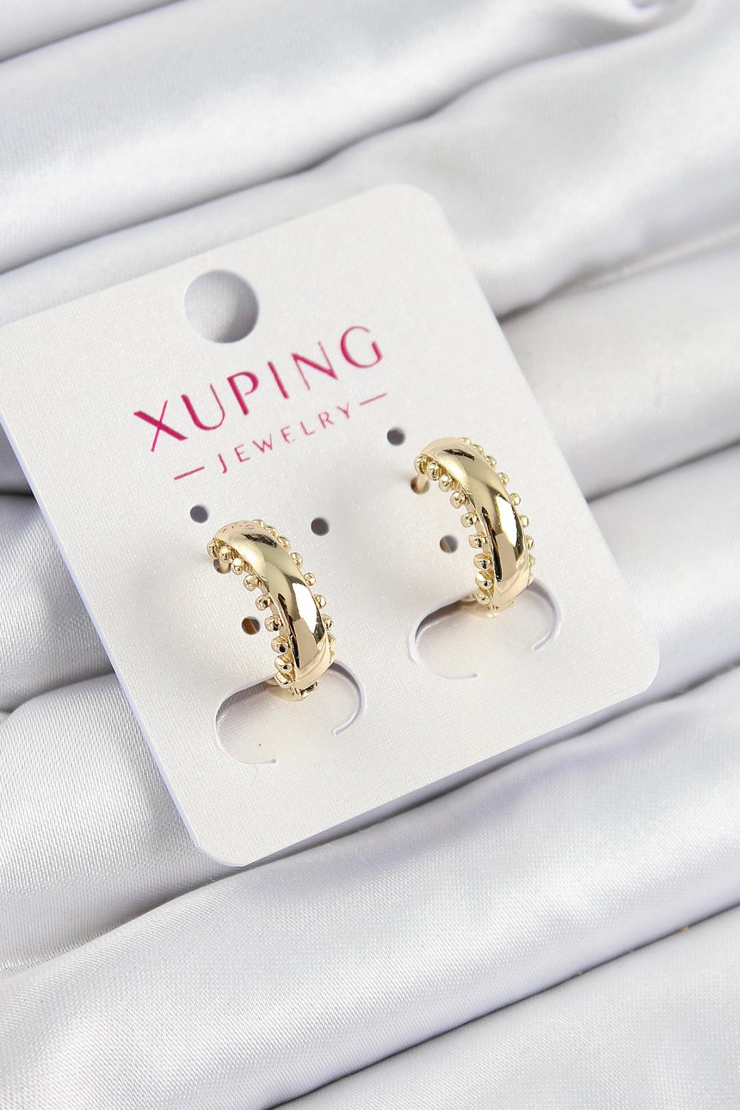 Golden Beads Küpe