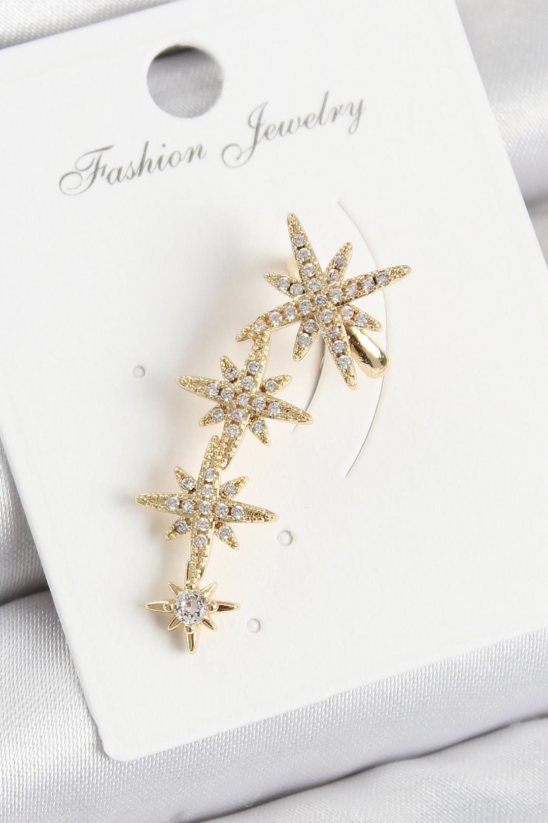 Meteor Shine Gold Ear Cuff