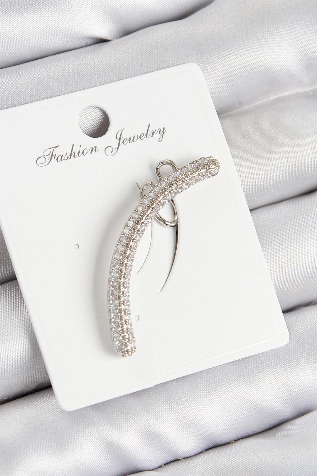Moonlight Silver Ear Cuff