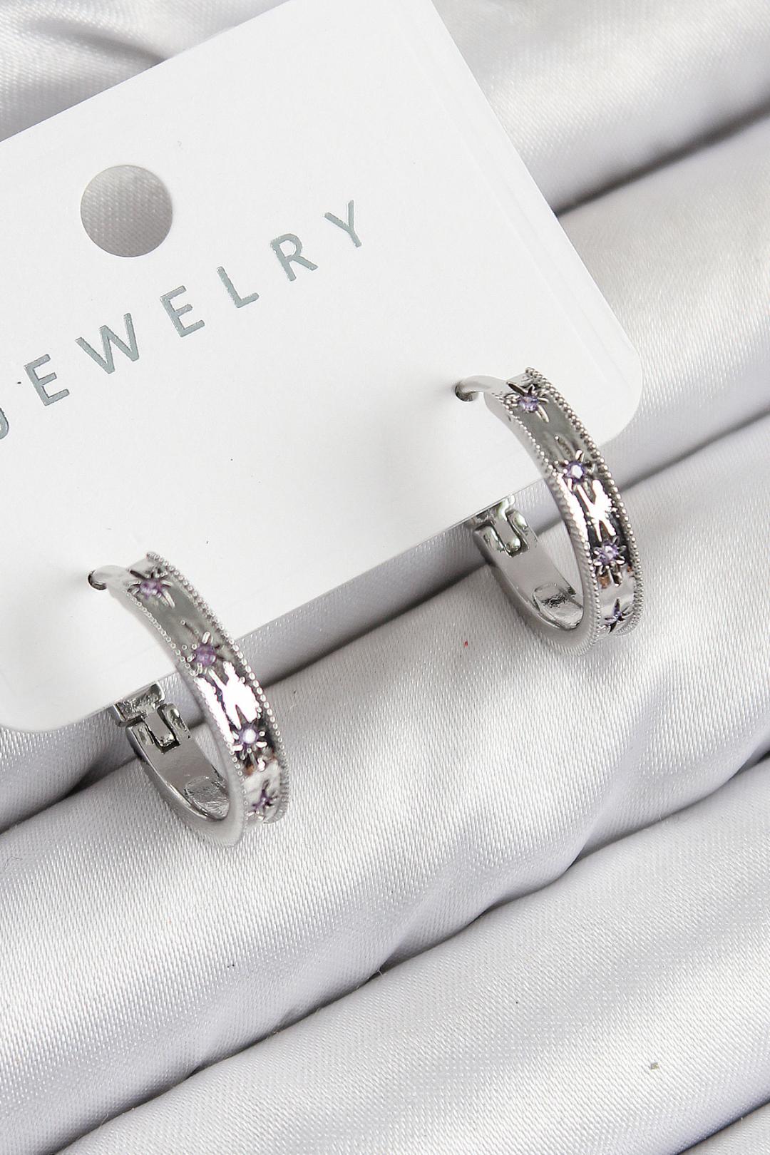 Starlight Silver Küpe