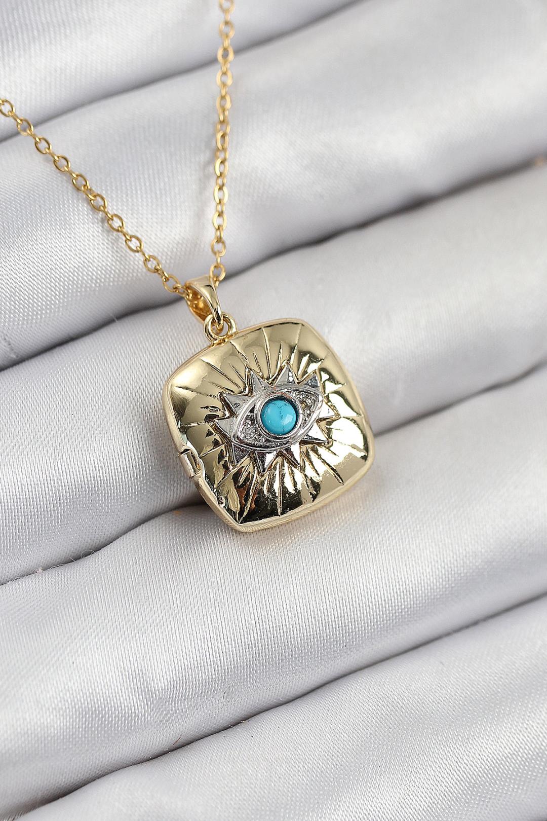 Mystic Eye Altın Kolye