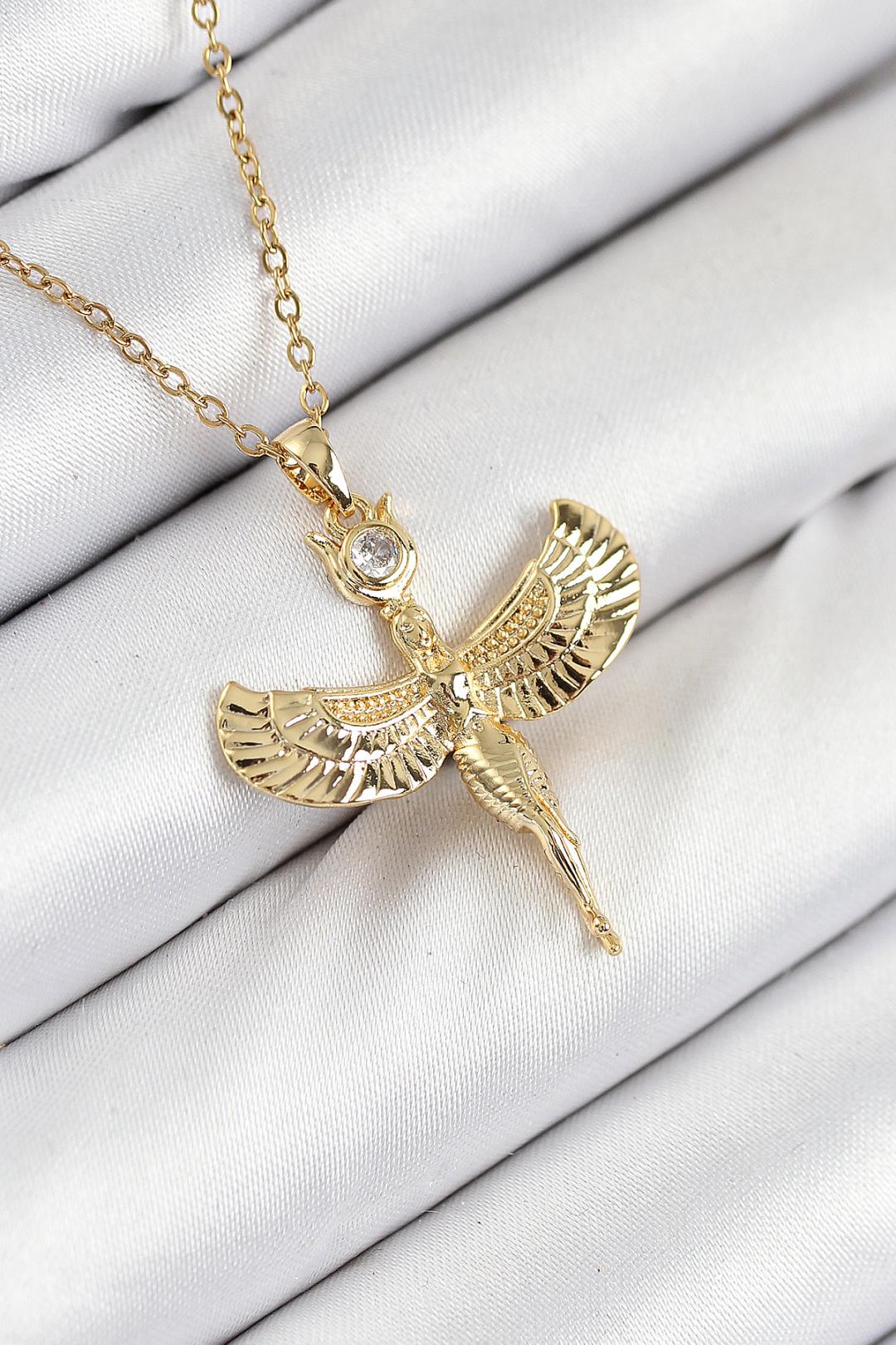 Divine Wings Altın Kolye