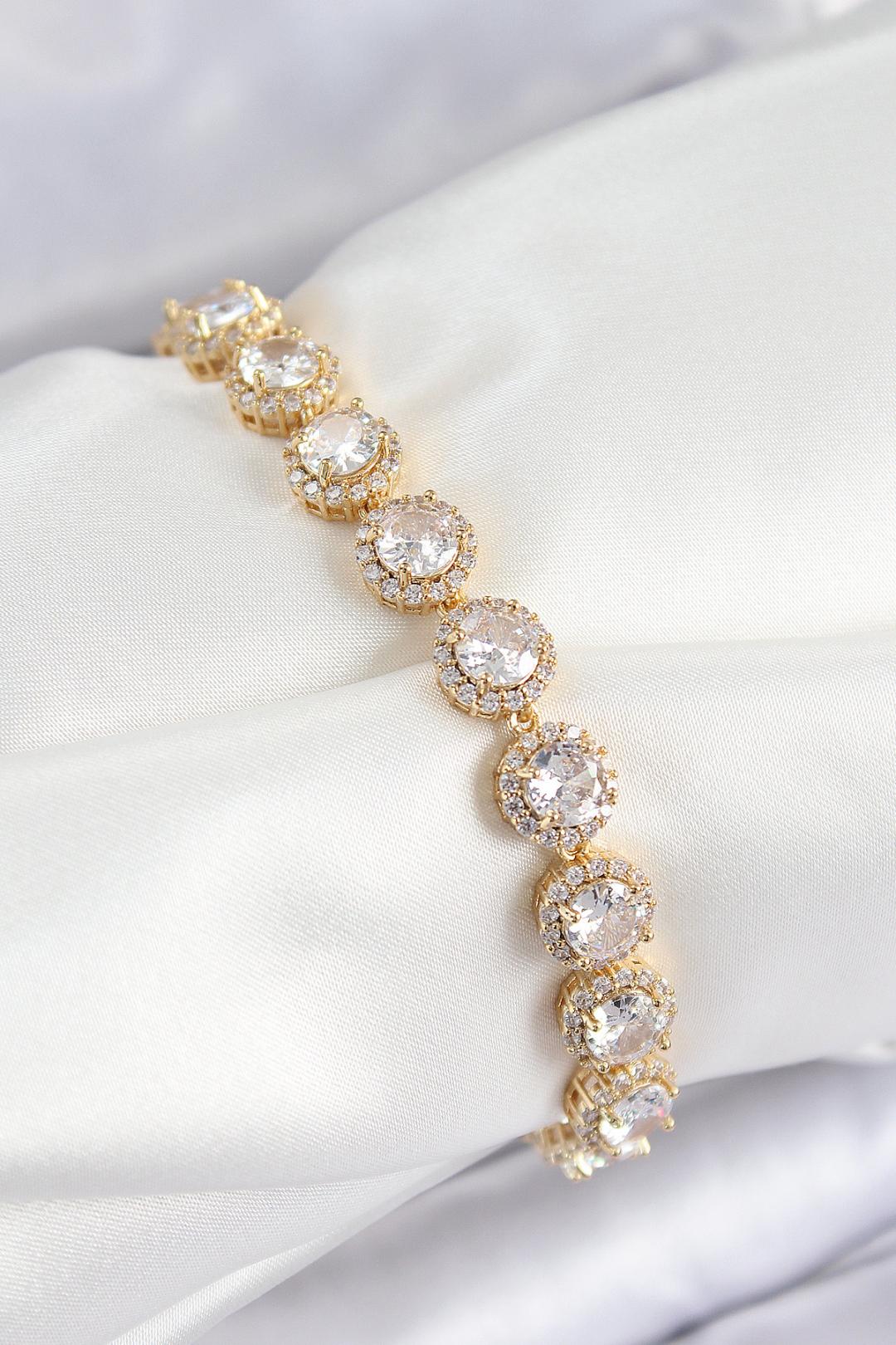 Crown Jewel Altın Bilezik
