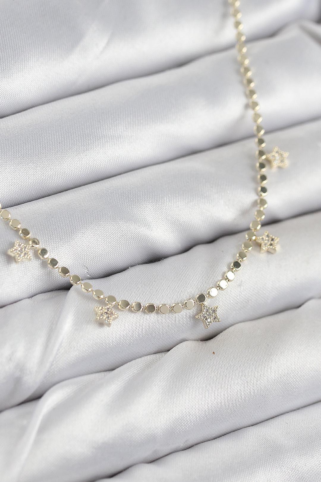 Starlight Charm Altın Kolye