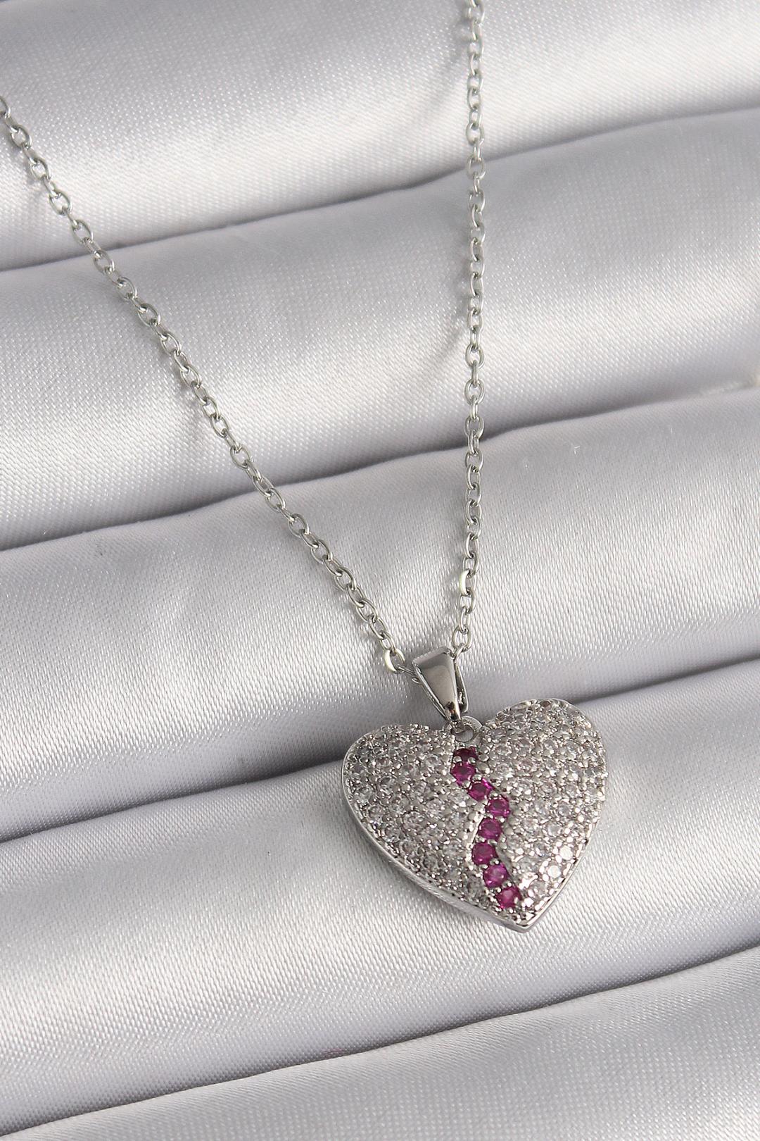 Broken Heart Silver Kolye
