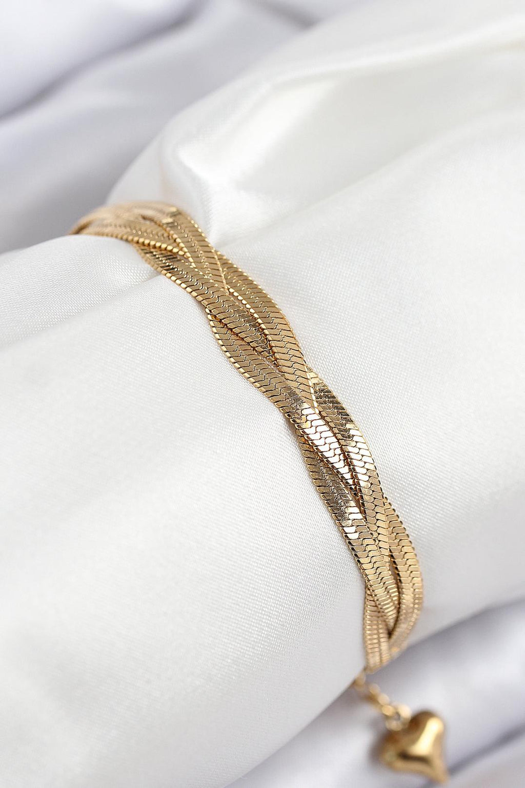 Golden Weave Aşk Bileziği