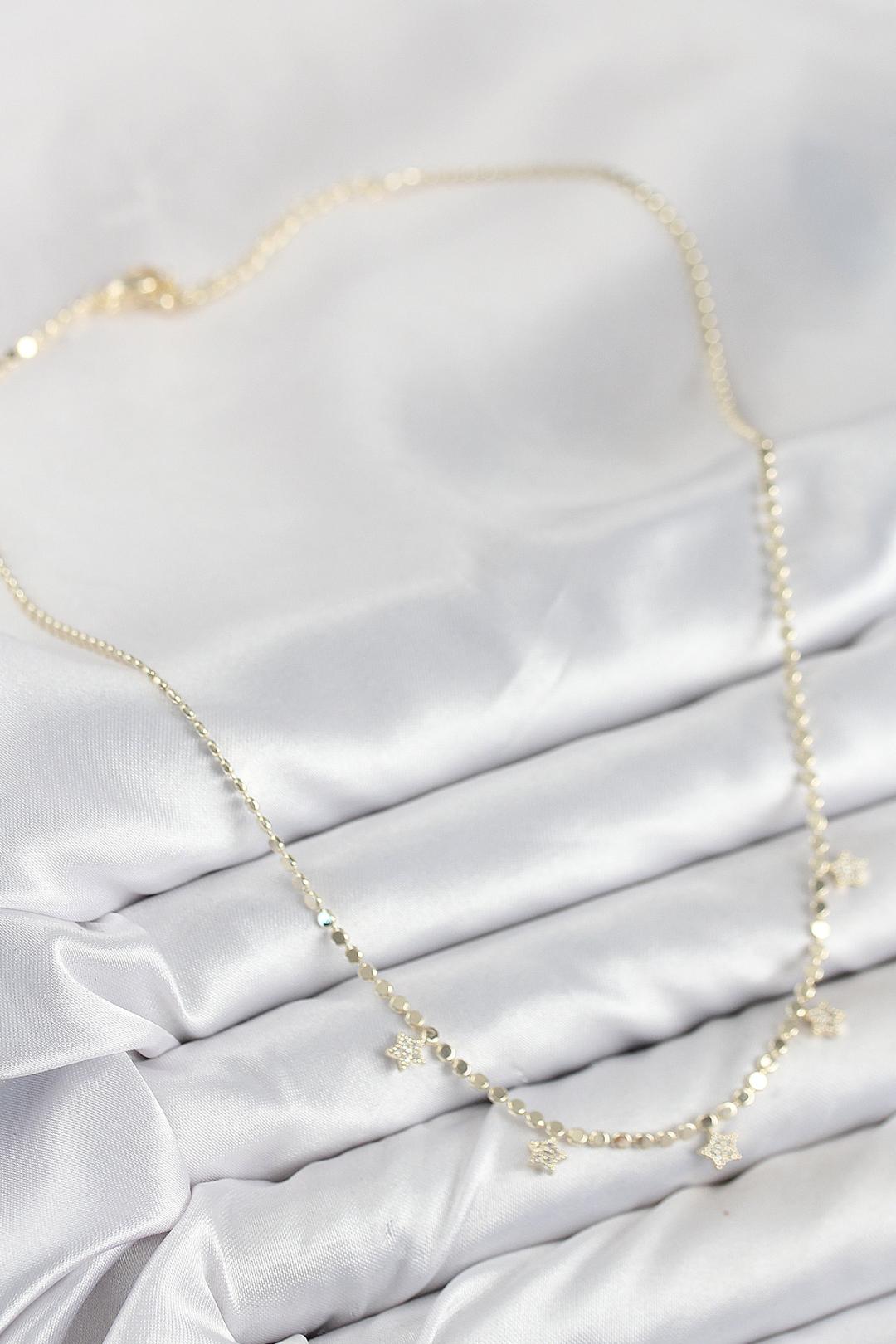 Starlight Charm Altın Kolye